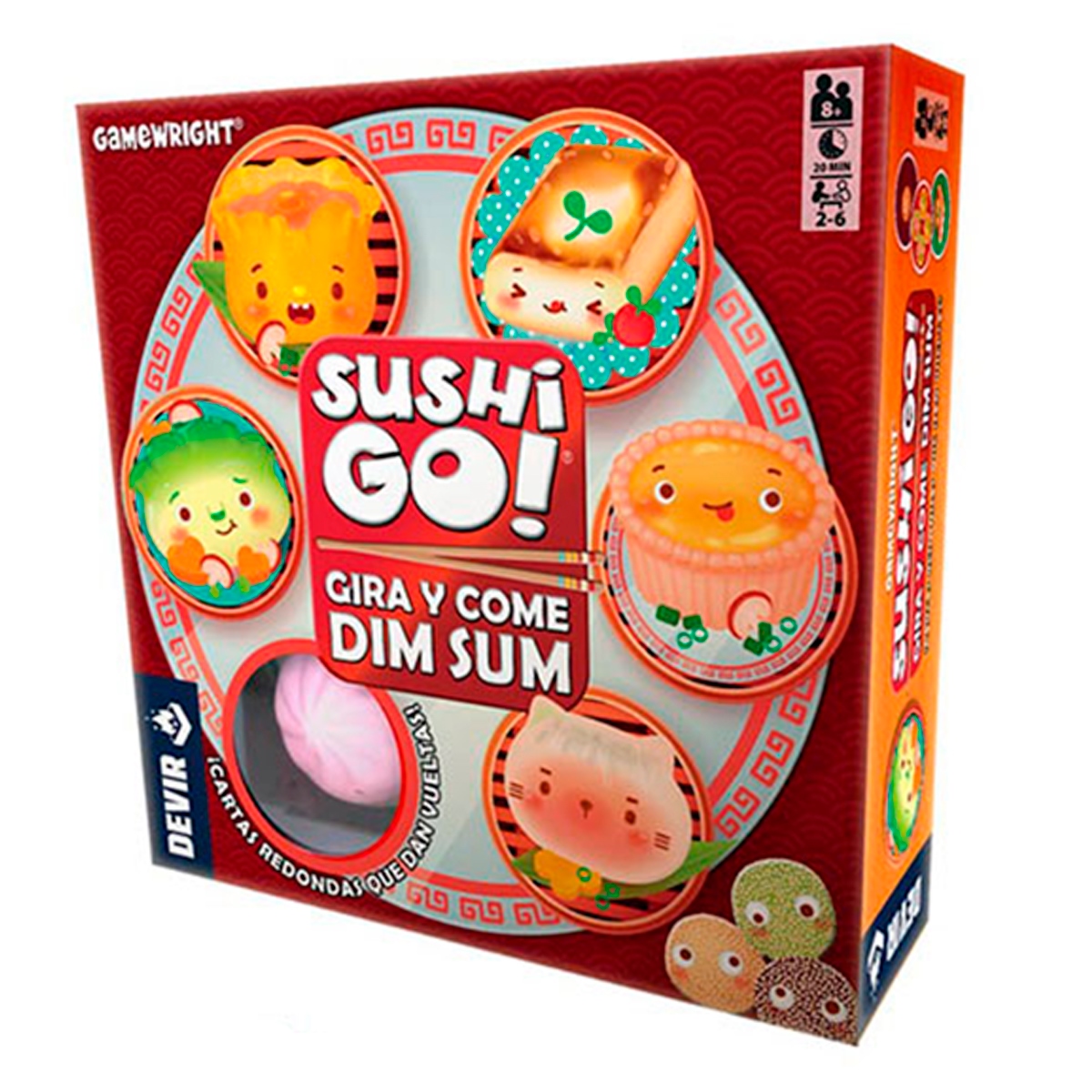 JUEGO DE MESA SUSHI GO CLASICO CARTAS - 2
