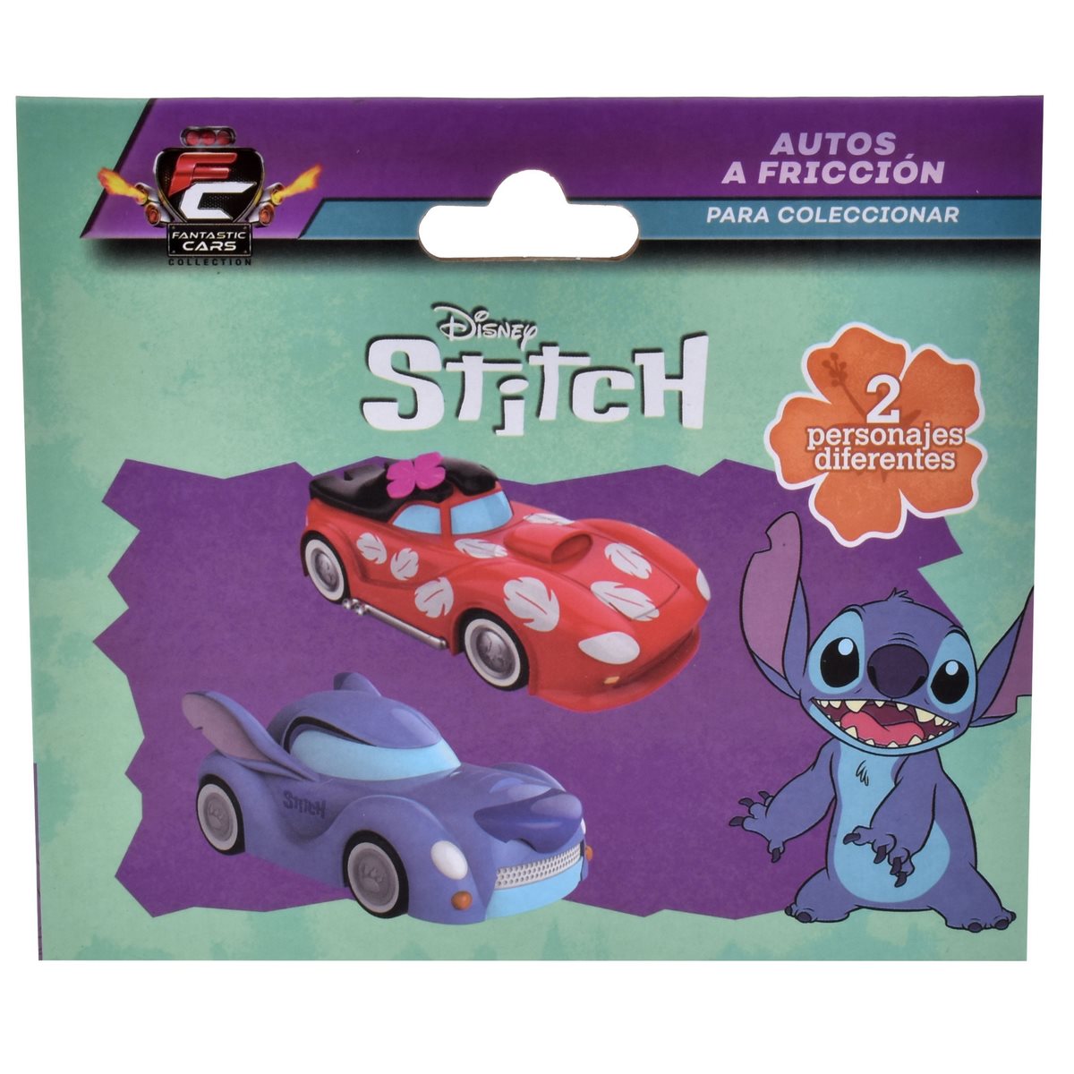 VEHICULO DE FRICCION LILO & STITCH DISNEY 13 CM - STITCH - 4