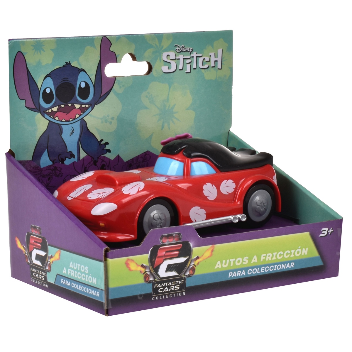 VEHICULO DE FRICCION LILO & STITCH DISNEY 13 CM - STITCH - 5