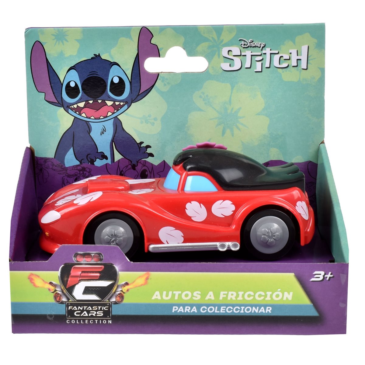 VEHICULO DE FRICCION LILO & STITCH DISNEY 13 CM - STITCH - 6