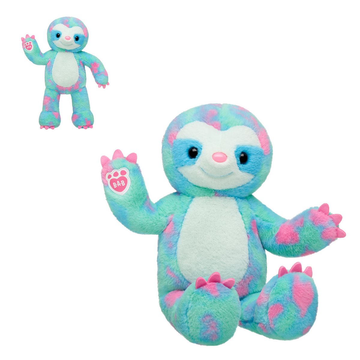 PELUCHE BUILD A BEAR OSO PEREZOSO SUAVE Y COLORIDO - 1