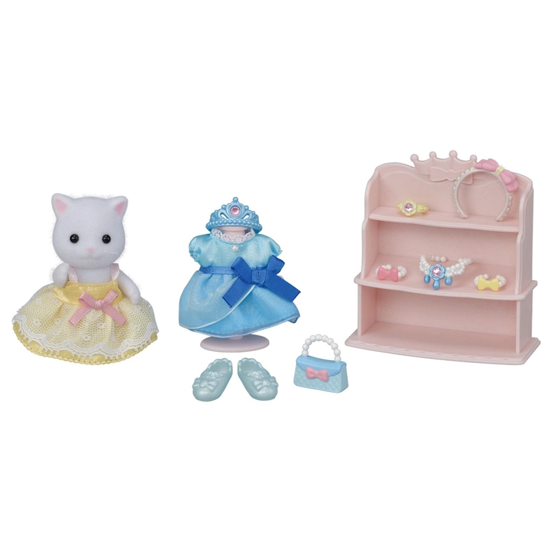 SET DE VESTIDO PRINCESA SYLVANIAN FAMILIES ACCESORIOS Y - 1