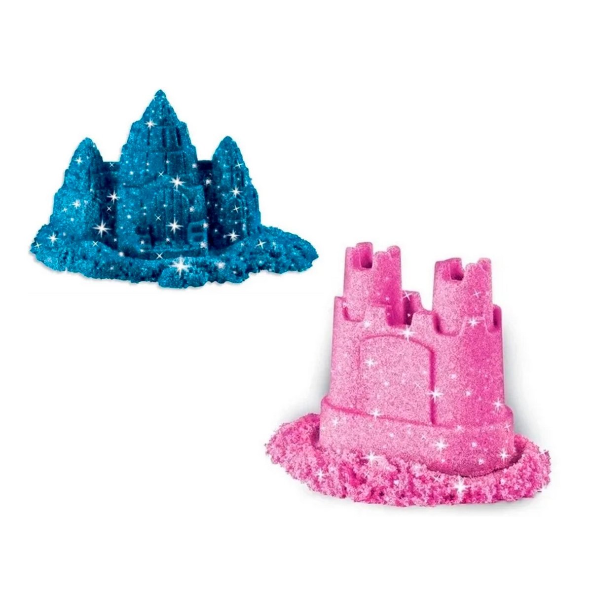 PACK 3 MINI CASTILLOS CON 120 GRAMOS DE ARENA KINETIC SAND - 3