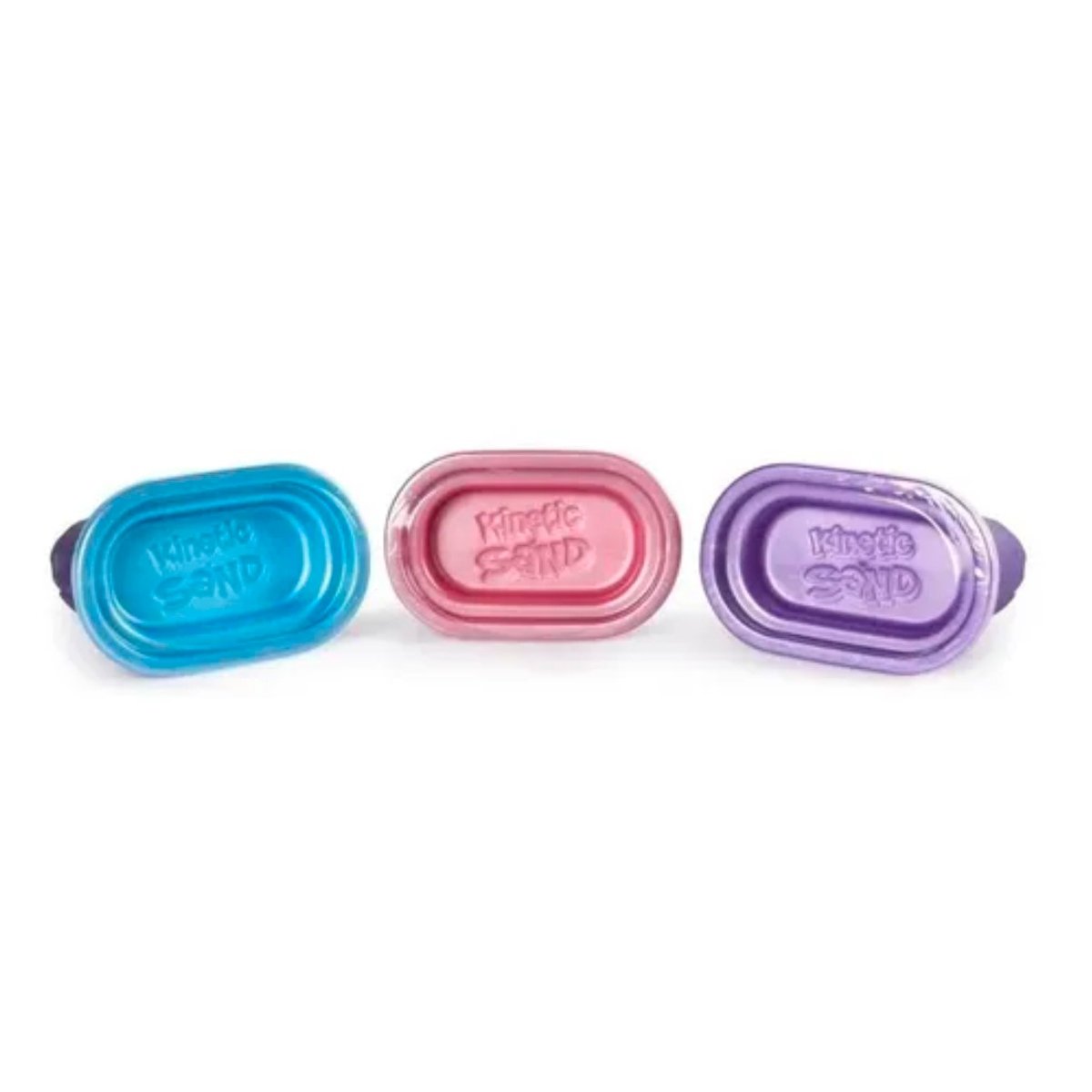 PACK 3 MINI CASTILLOS CON 120 GRAMOS DE ARENA KINETIC SAND - 7
