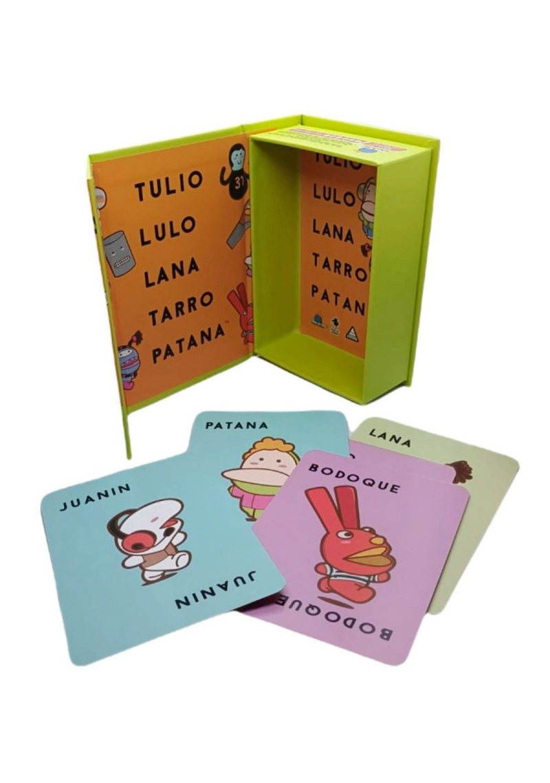 JUEGO DE CARTAS 31 MINUTOS TULIO LULO LANA TARRO PATANA - 1