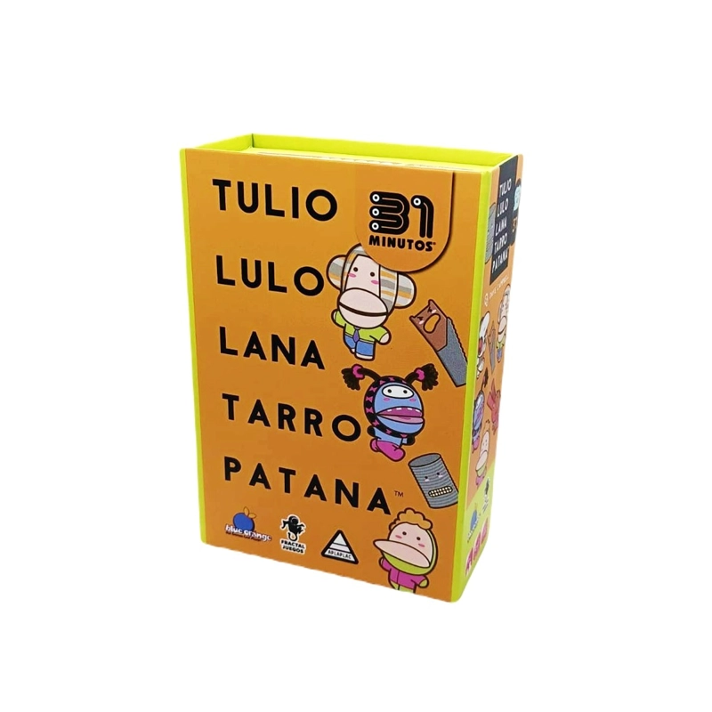 JUEGO DE CARTAS 31 MINUTOS TULIO LULO LANA TARRO PATANA - 2