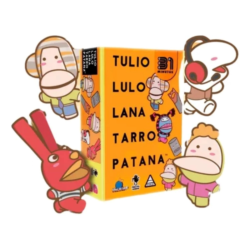 JUEGO DE CARTAS 31 MINUTOS TULIO LULO LANA TARRO PATANA - 3