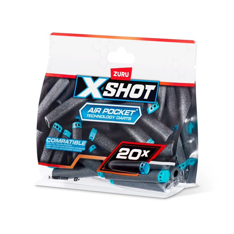 LANZADORES DARDOS X SHOT PACK 20 DARDOS - 5