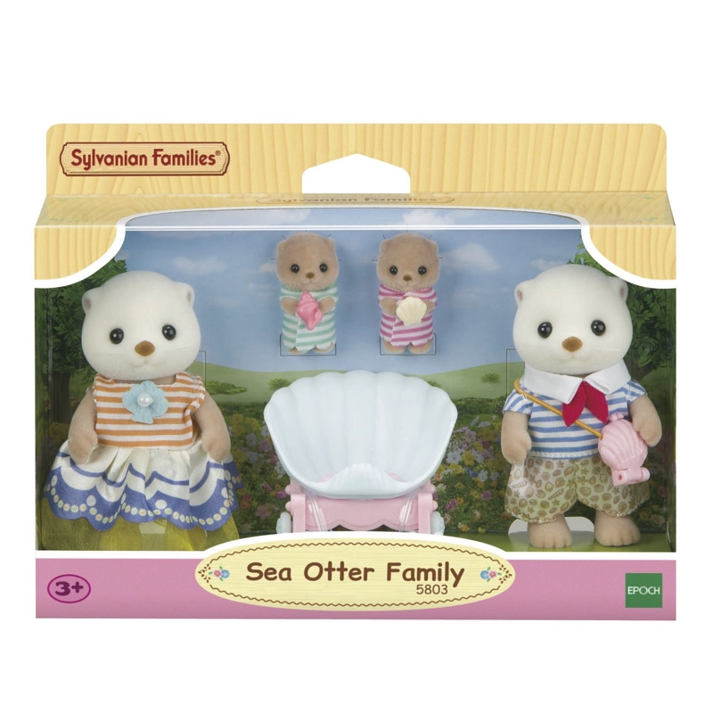 FIGURAS SYLVANIAN FAMILIES COLECCION FAMILIA NUTRIA MARINA - 3
