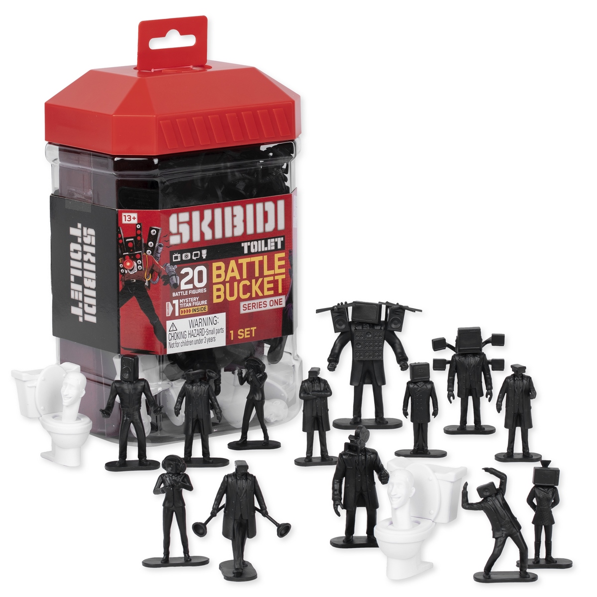 FIGURAS COLECCIONABLES SKIBIDI CUBO BATALLA 20 PERSONAJES - 5