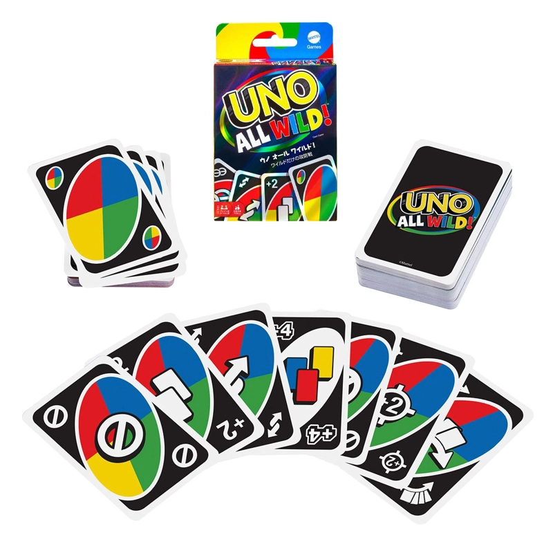 JUEGO DE CARTAS GAMES EDICION UNO ALL WILD - 1