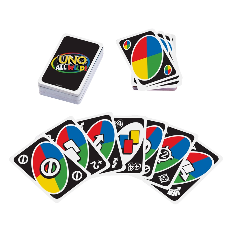 JUEGO DE CARTAS GAMES EDICION UNO ALL WILD - 2