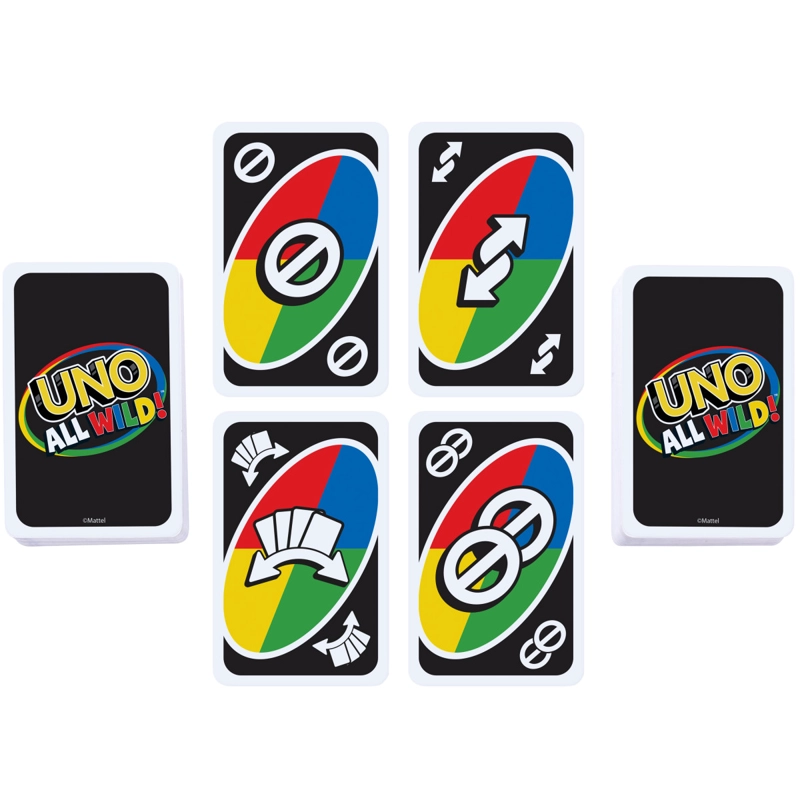 JUEGO DE CARTAS GAMES EDICION UNO ALL WILD - 3