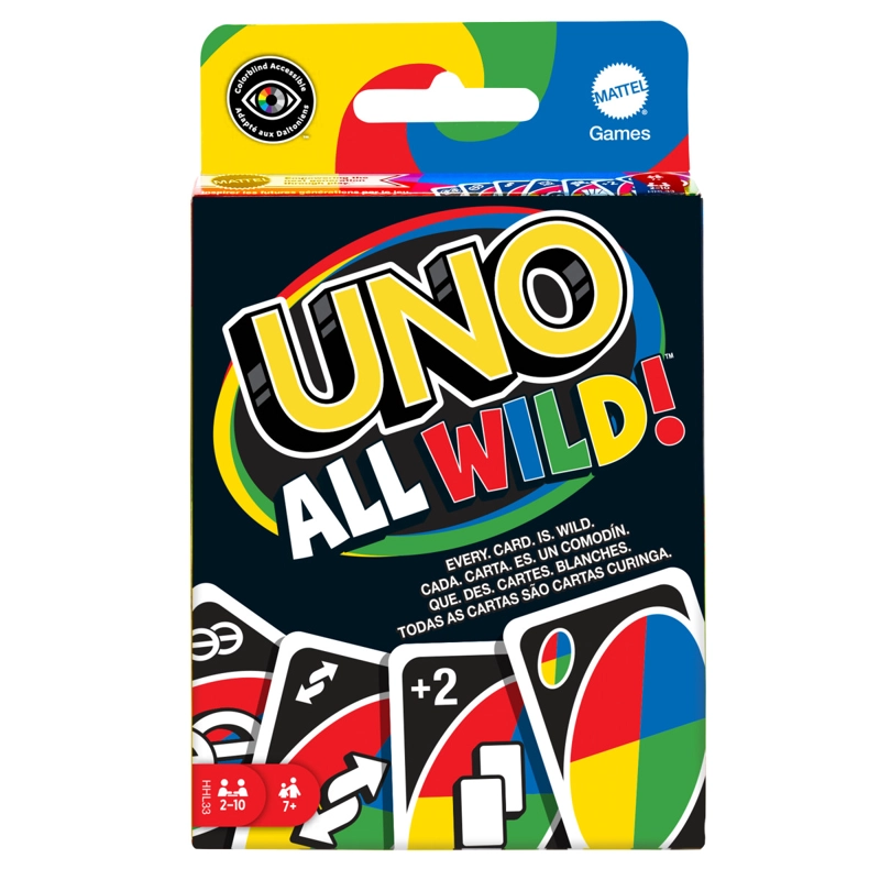 JUEGO DE CARTAS GAMES EDICION UNO ALL WILD - 6
