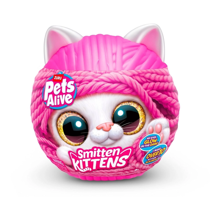 PELUCHE GATO ENAMORADO EN HUEVO PETS ALIVE - 1