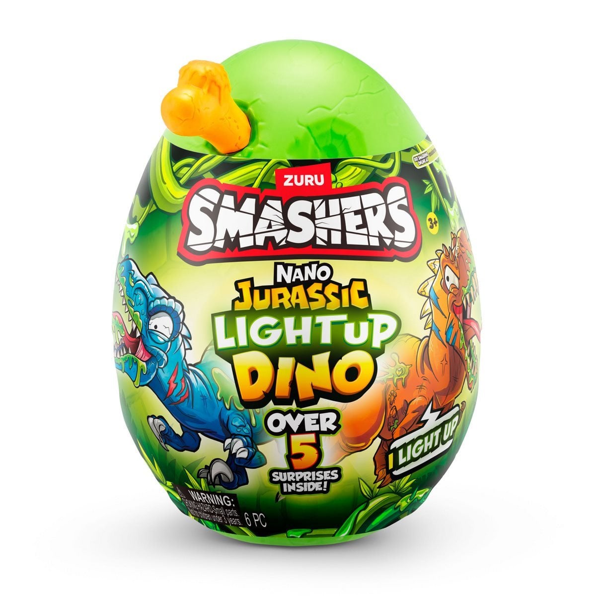 MINI HUEVO SMASHERS COLECCION DINOSAURIOS JURASSIC - 1