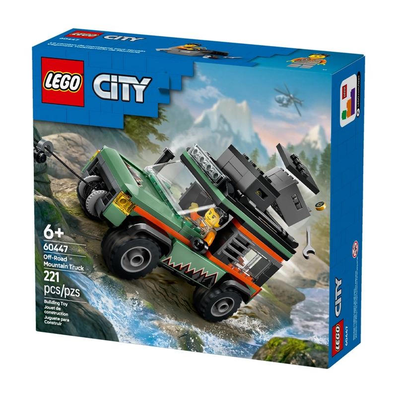 BLOQUES LEGO CITY TODOTERRENO 4X4 221 PIEZAS CONSTRUCCION - 2