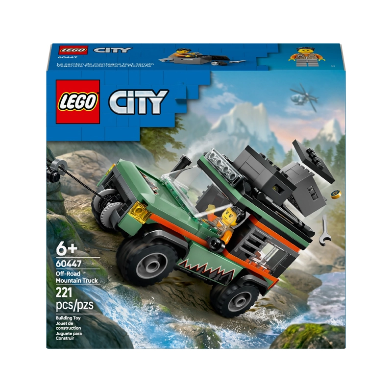 BLOQUES LEGO CITY TODOTERRENO 4X4 221 PIEZAS CONSTRUCCION - 3