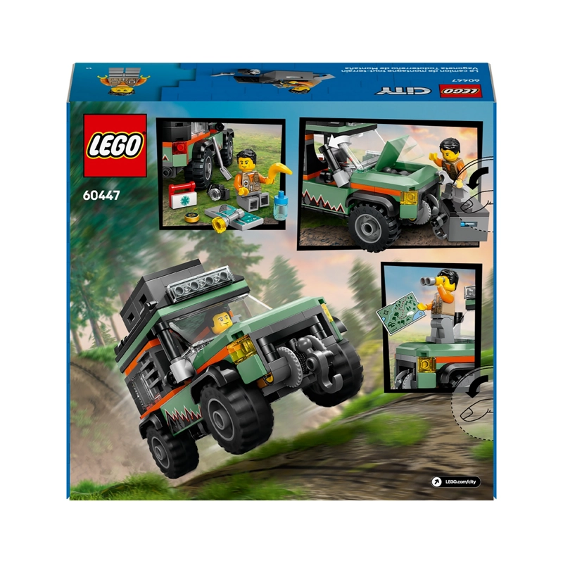BLOQUES LEGO CITY TODOTERRENO 4X4 221 PIEZAS CONSTRUCCION - 4