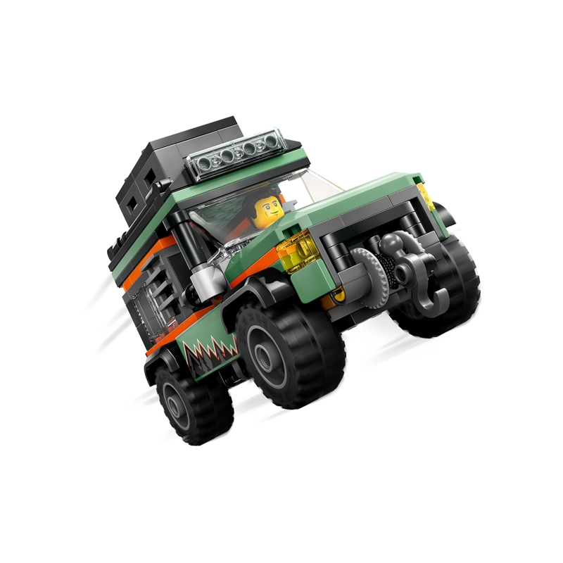 BLOQUES LEGO CITY TODOTERRENO 4X4 221 PIEZAS CONSTRUCCION - 5