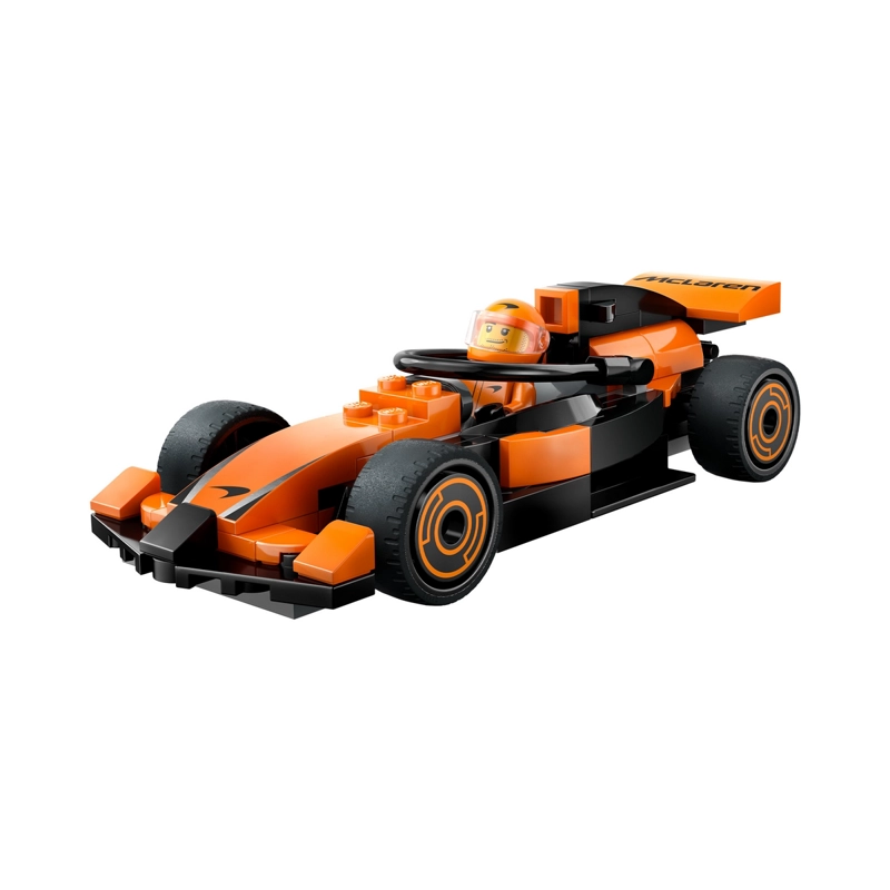 BLOQUES LEGO CITY PILOTO F1 CON AUTO MCLAREN 86 PIEZAS - 1