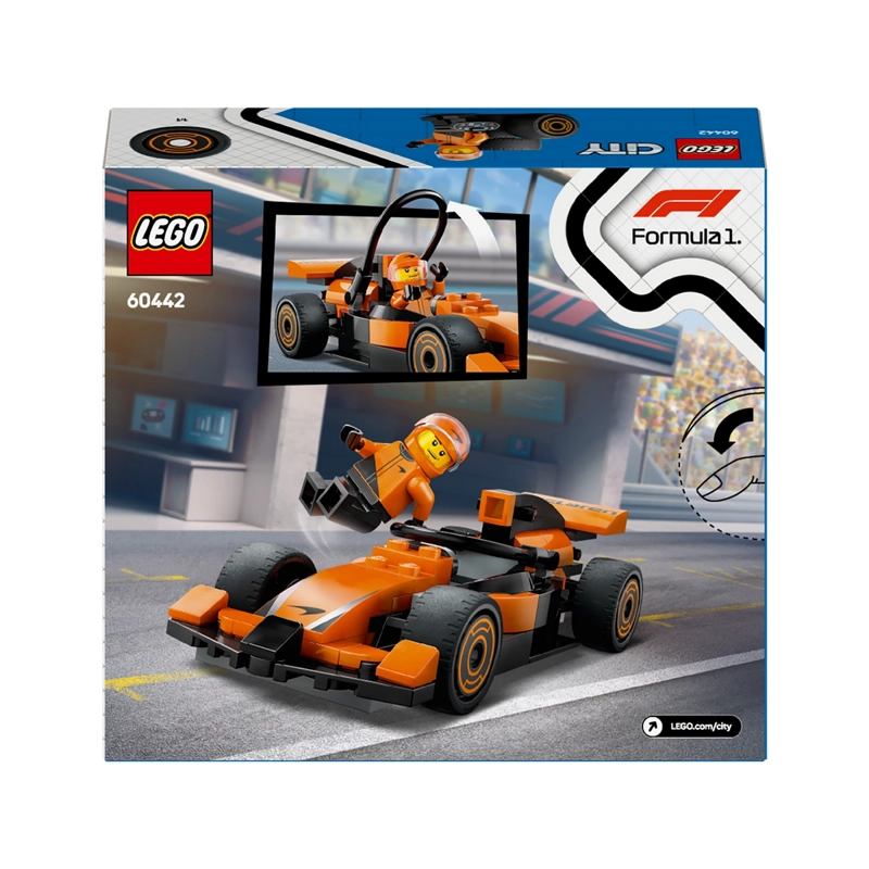 BLOQUES LEGO CITY PILOTO F1 CON AUTO MCLAREN 86 PIEZAS - 4