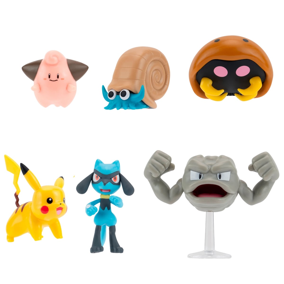 FIGURAS DE ACCION POKE MON MULTIPACK 6 FIGURAS DE BATALLA - 1