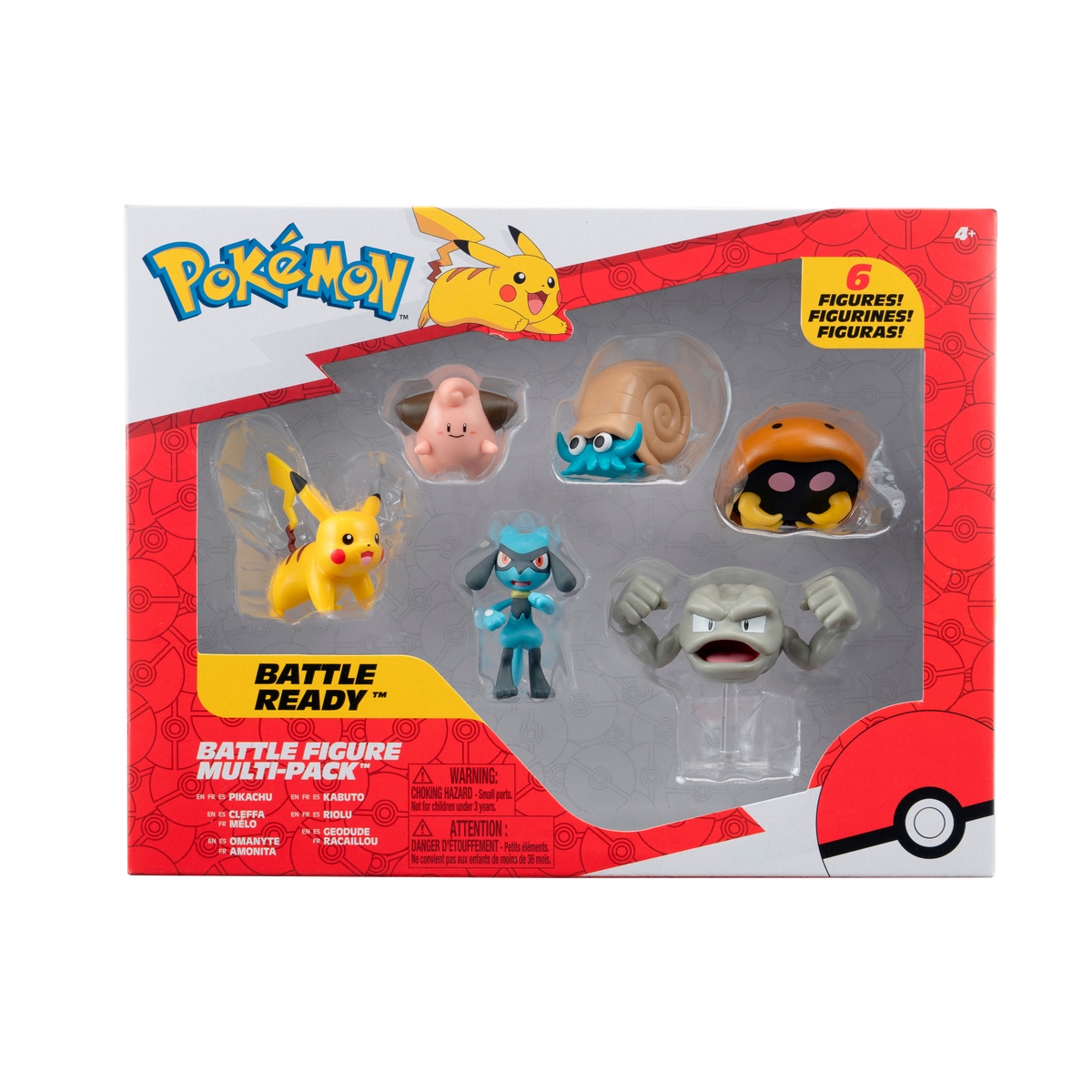 FIGURAS DE ACCION POKE MON MULTIPACK 6 FIGURAS DE BATALLA - 7