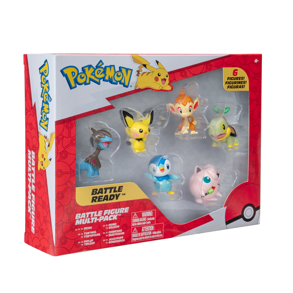 FIGURAS DE ACCION POKE MON MULTIPACK 6 FIGURAS DE BATALLA - 8