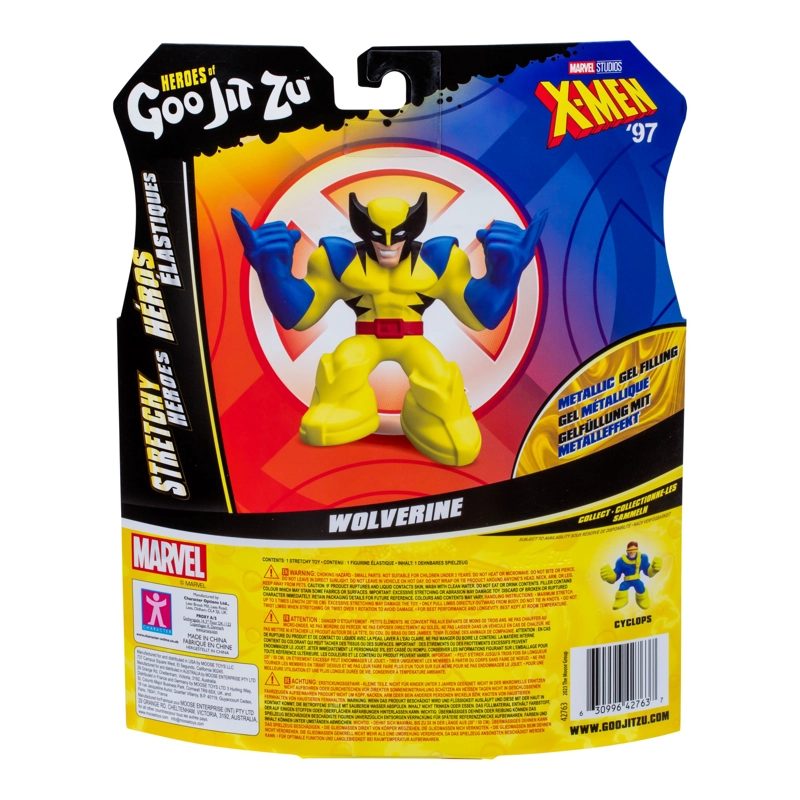 FIGURA DE ACCION HEROES OF GOO JIT ZU WOLVERINE COLECCION - 5