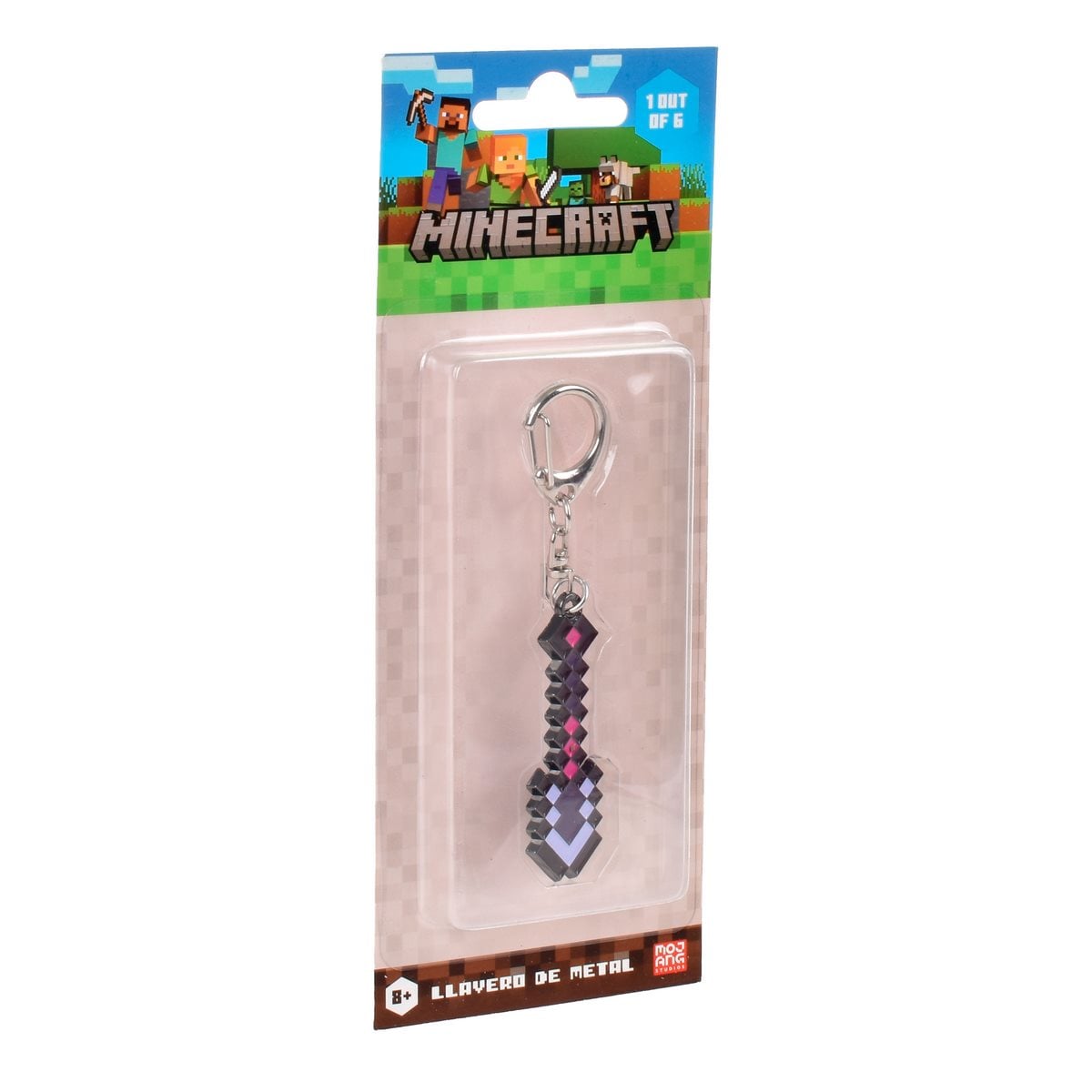 LLAVERO METALICO MINECRAFT COLECCION PALA - 2