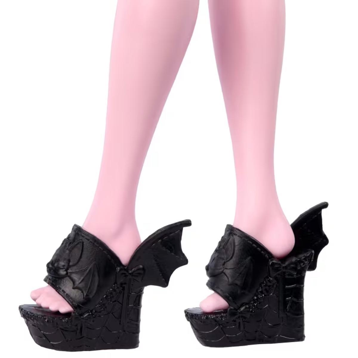 MUÑECA MONSTER HIGH PIJAMA DRACULAURA CON ACCESORIOS - 3