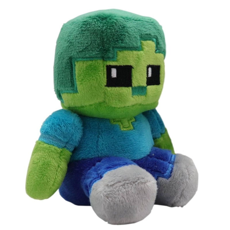 MINECRAFT 12CM MINI PLUSH CRAFTERS - ZOMBIE - 1
