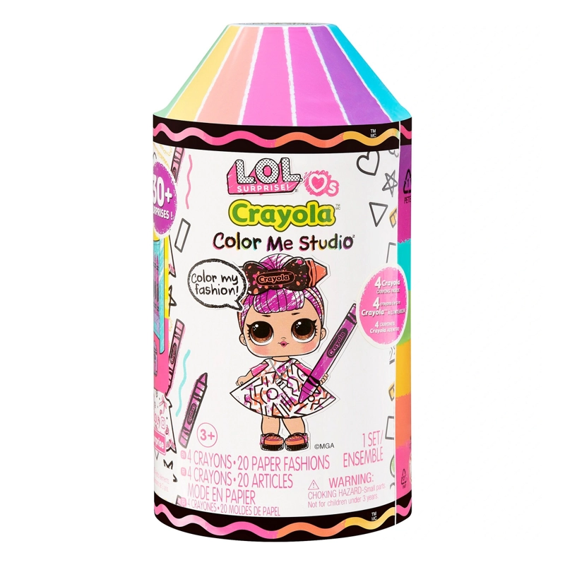 MUÑECA LOL SURPRISE COLECCION CRAYOLA COLOR FIESTA - 1