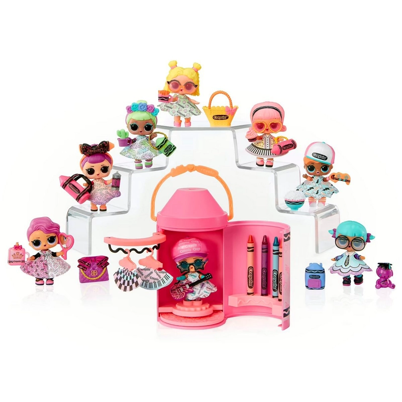MUÑECA LOL SURPRISE COLECCION CRAYOLA COLOR FIESTA - 2