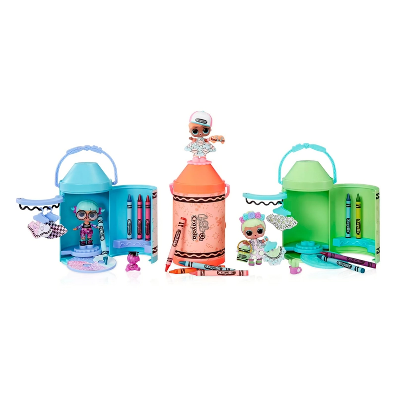 MUÑECA LOL SURPRISE COLECCION CRAYOLA COLOR FIESTA - 4