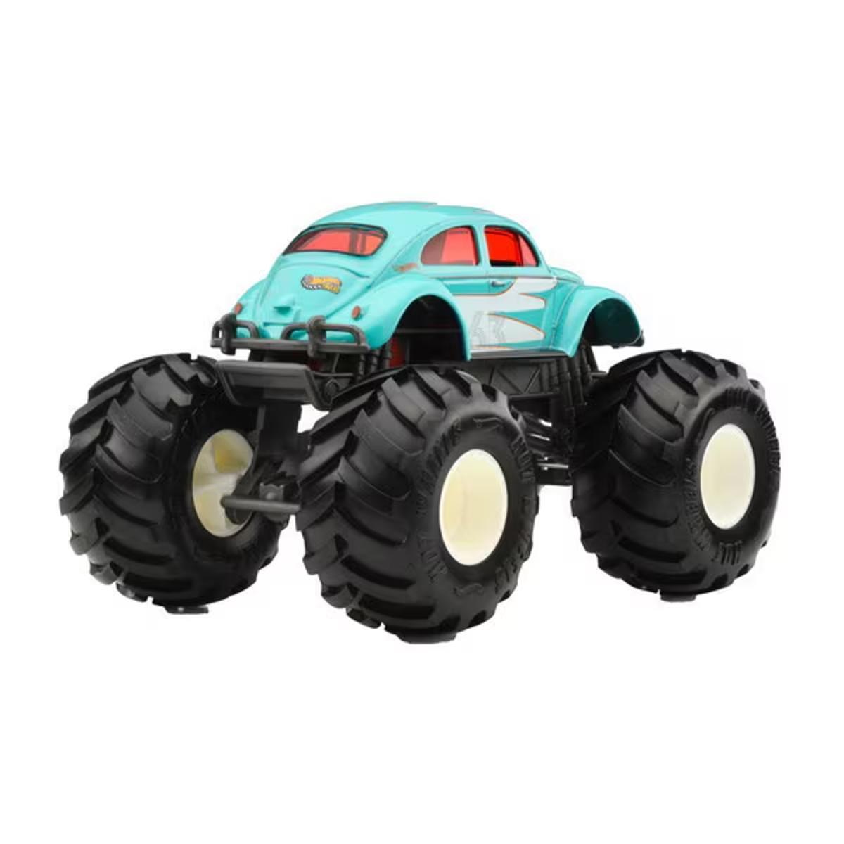 VEHICULO HOT WHEELS ESCALA 1:24 MONSTER TRUCKS BEETLE - 3
