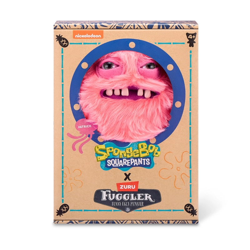 PELUCHE FUGGLERS DE 23 CMS BOB ESPONJA- PATRICIO ESTRELLA - 6