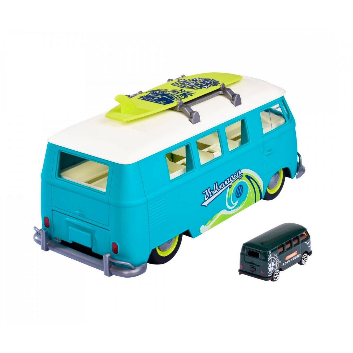 VEHICULO MAJORETTE VW T1 MALETA COLECCION AUTO - 2