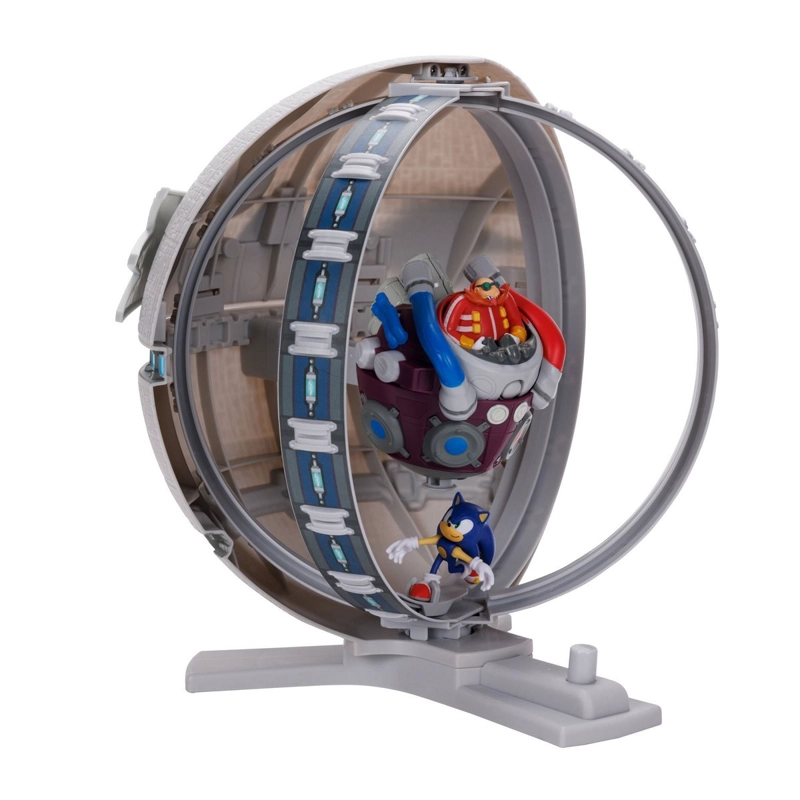 PLAYSET SONIC DEATH EGG CON FIGURA RUNNING SONIC 5 CM - 3