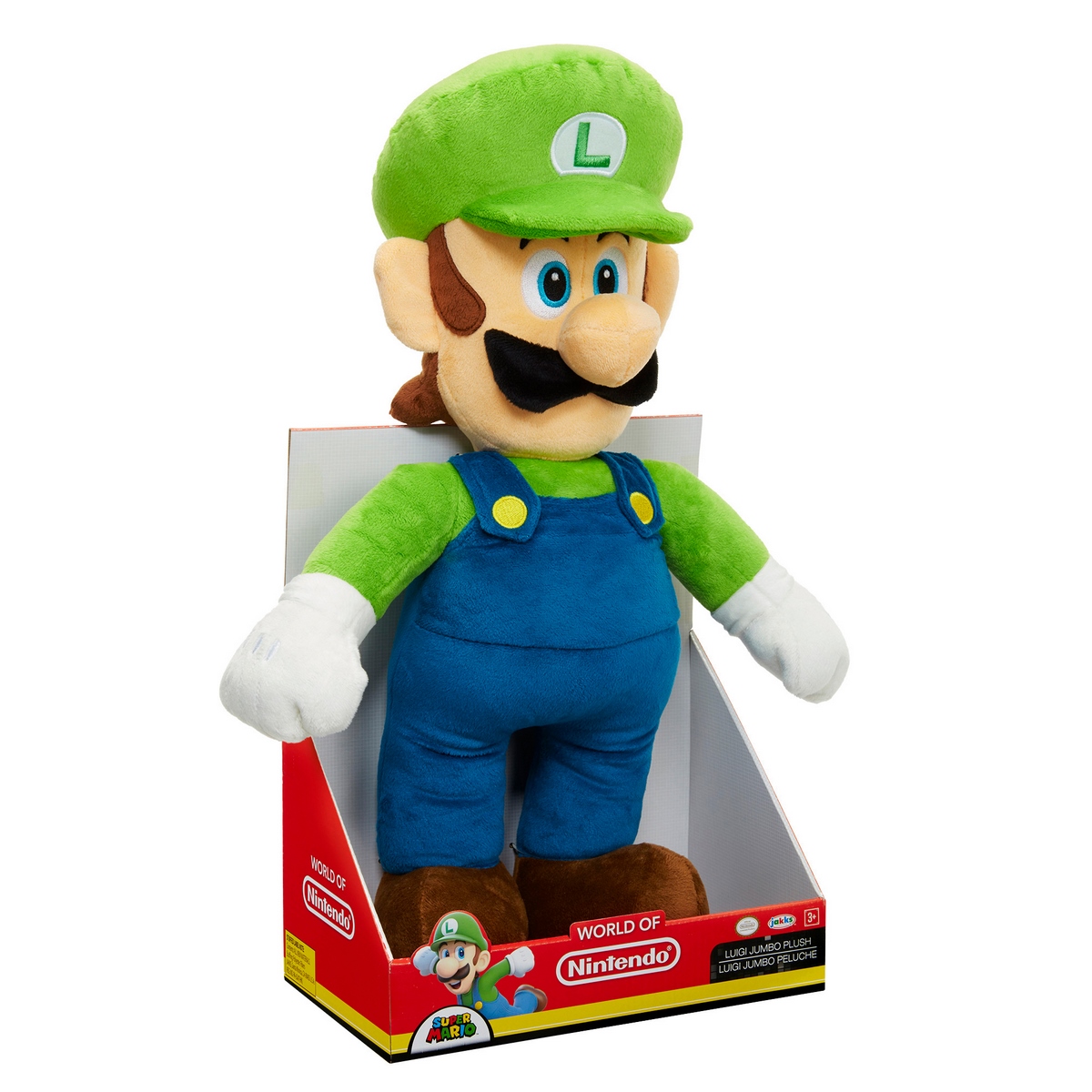 PELUCHE JUMBO LUIGI DE NINTENDO - 2