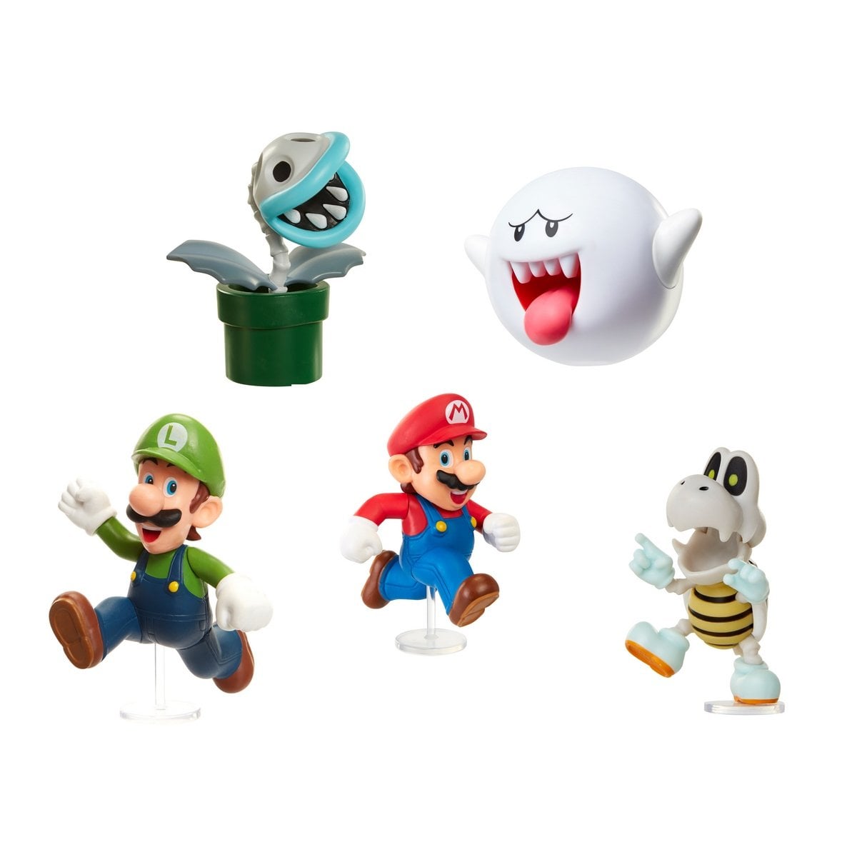 SET DE 5 FIGURAS 6 CM SUPER MARIO DE NINTENDO - 1
