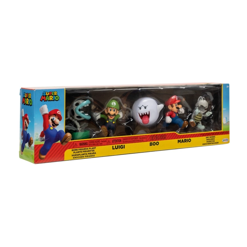 SET DE 5 FIGURAS 6 CM SUPER MARIO DE NINTENDO - 2