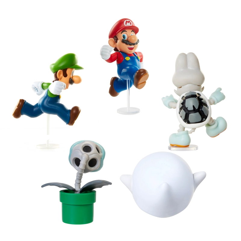 SET DE 5 FIGURAS 6 CM SUPER MARIO DE NINTENDO - 5