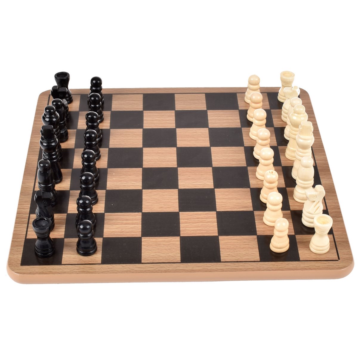 JUEGO DE MESA AJEDREZ CLASICO DE MADERA - 1
