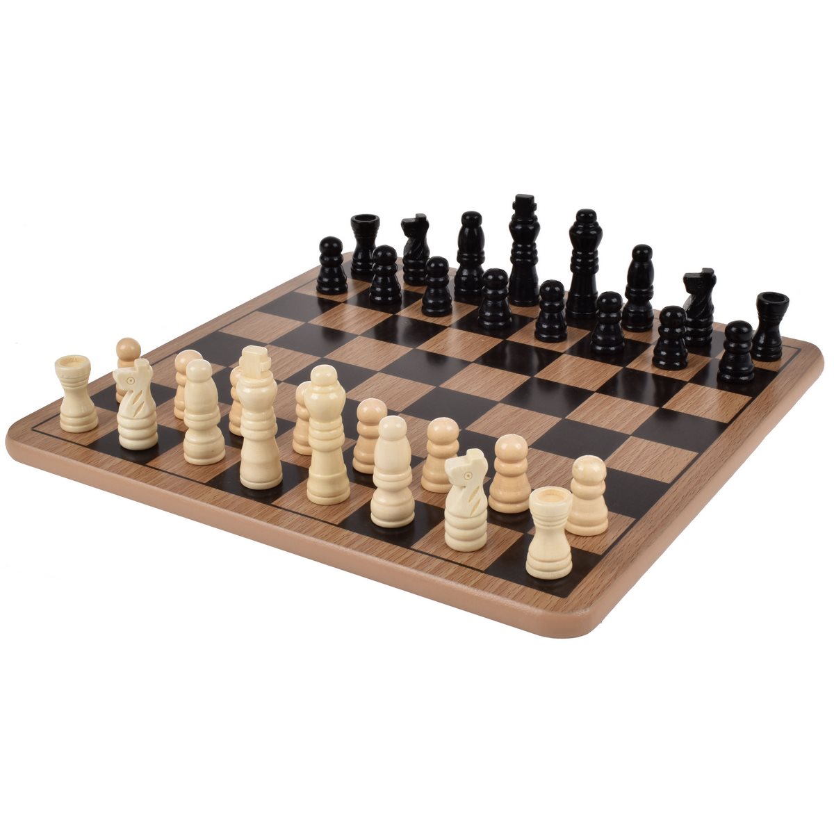 JUEGO DE MESA AJEDREZ CLASICO DE MADERA - 2