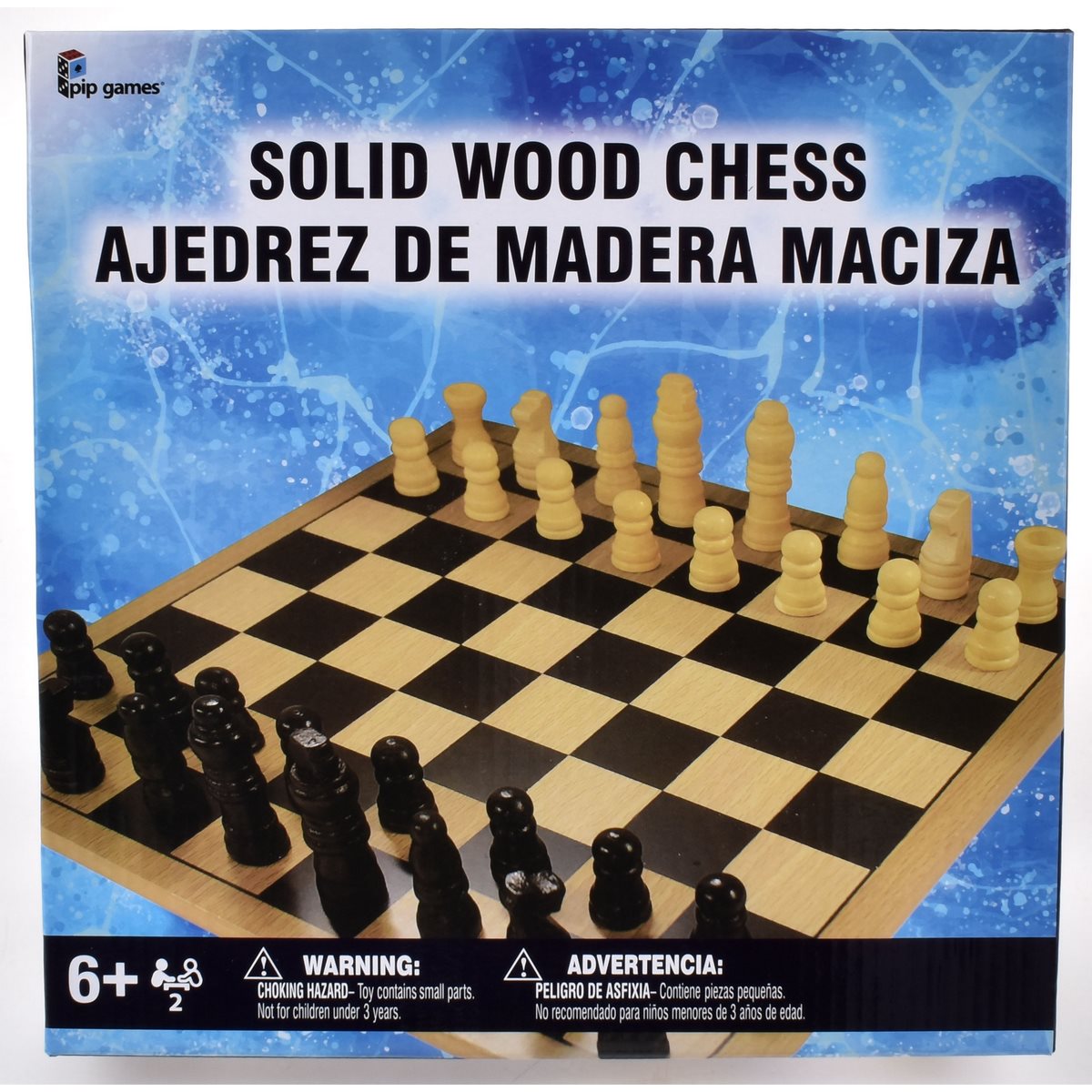 JUEGO DE MESA AJEDREZ CLASICO DE MADERA - 5