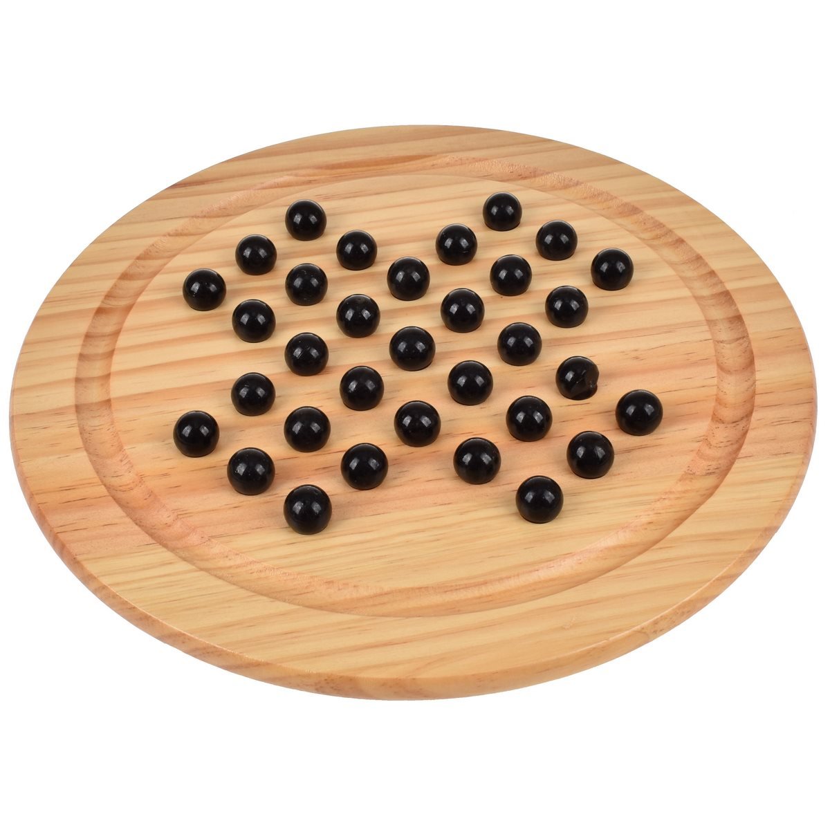JUEGO DE MESA CLASICO SOLITARIO DE MADERA