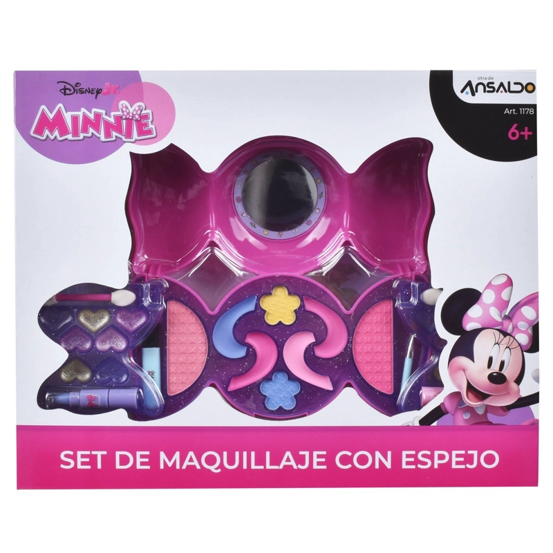 SET COSME TICOS MINNIE MOUSE BRILLO LABIAL Y SOMBRAS - 4