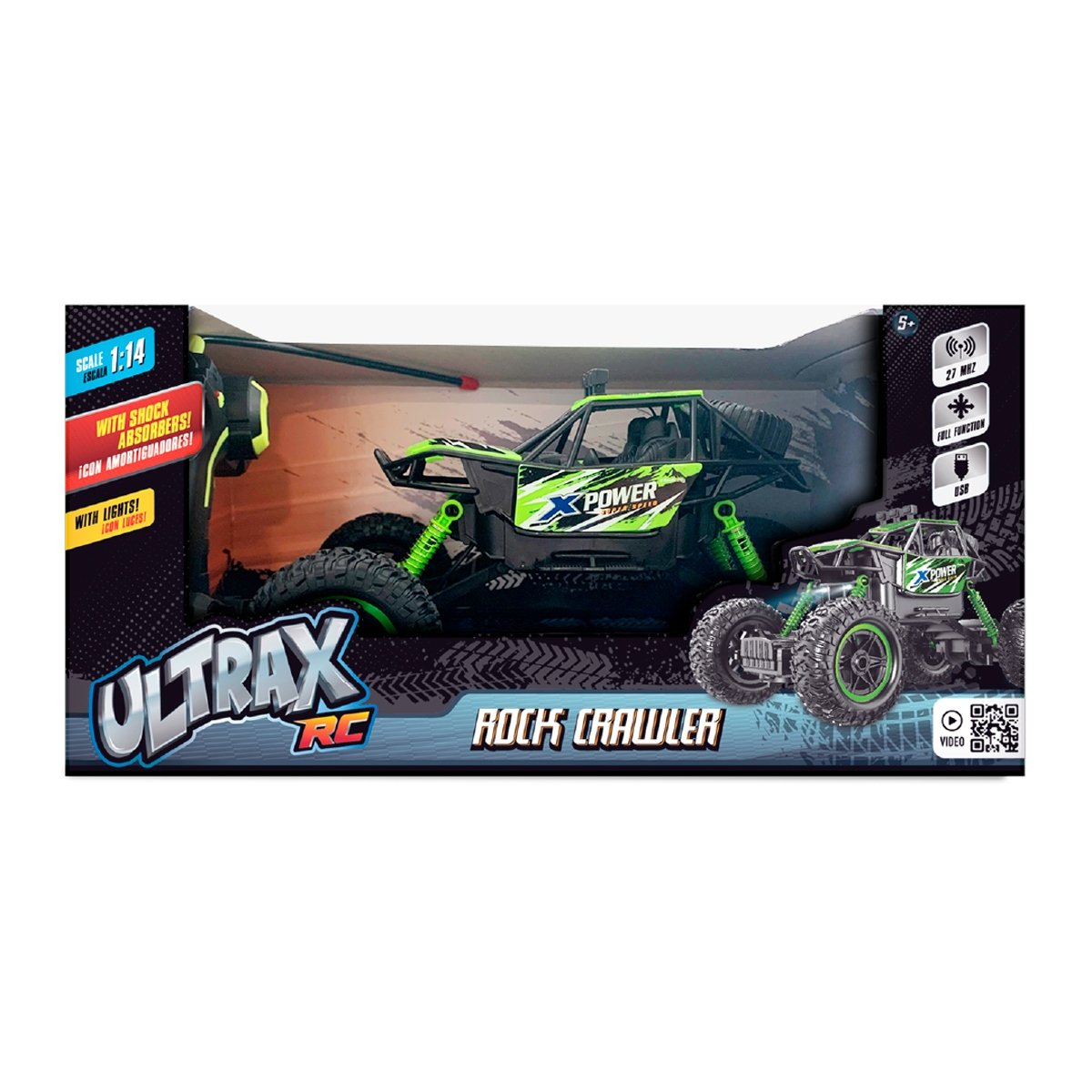 AUTO BUGGIE ULTRAX ESCALA 1:14 CONTROL REMOTO - 4